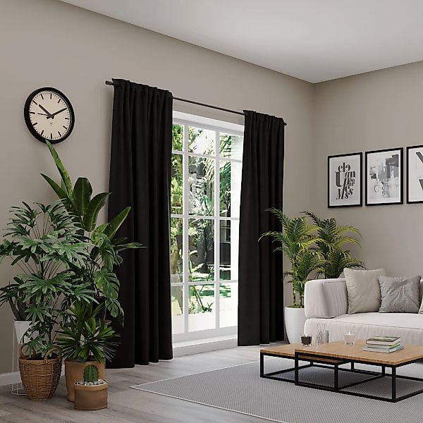 Neutex for you Vorhang "BELMONDO" Multifunktionsband 1 Stk. tlg. Uni mit sa günstig online kaufen