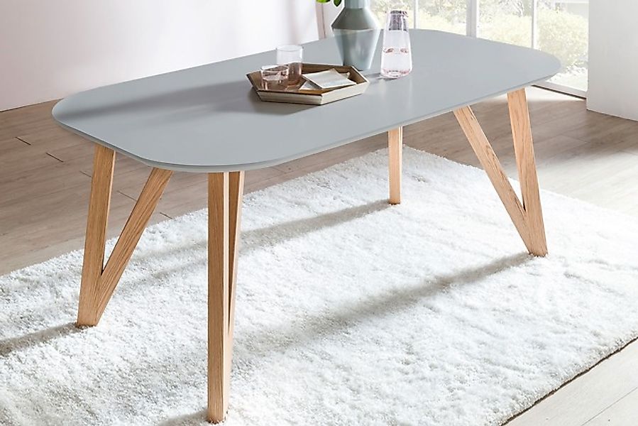 SalesFever Esstisch »Solna - Stilvoller Esstisch für Ihr Zuhause« Massive E günstig online kaufen