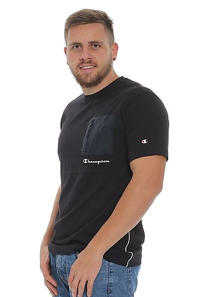 Champion Herren T-Shirt 216594 KK001 NBK Schwarz günstig online kaufen