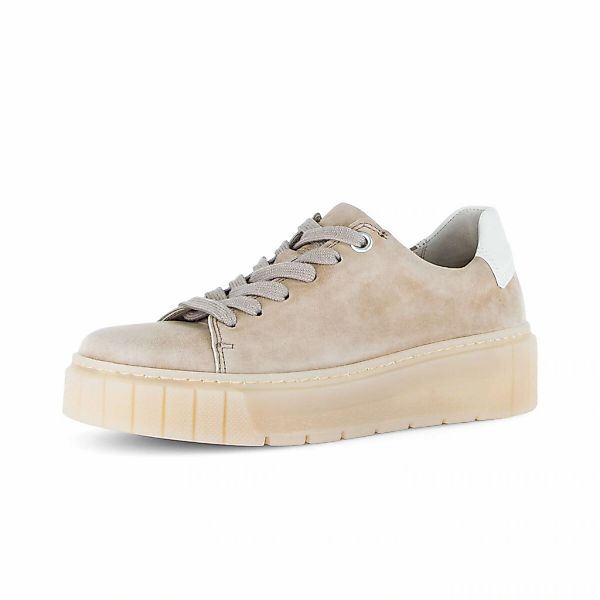 Gabor Sneaker "Sneaker low Materialmix Leder" günstig online kaufen
