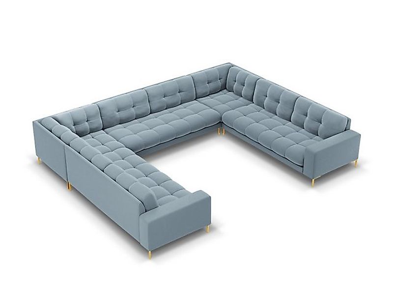 Micadoni Ecksofa Mamaia, Wohnlandschaft 9-Sitzer günstig online kaufen