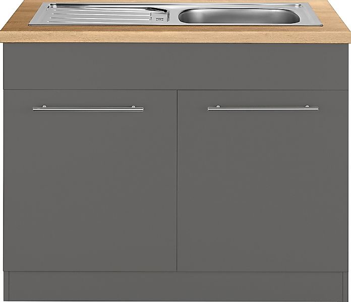 wiho Küchen Spülenschrank »Unna« 100 cm breit günstig online kaufen