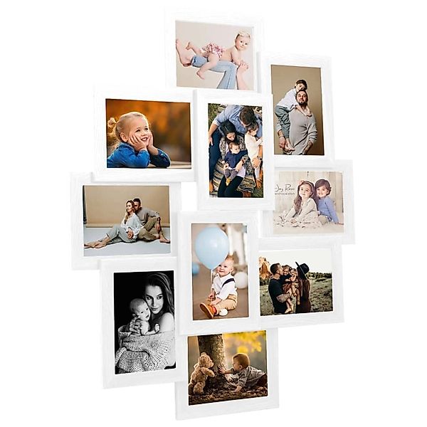 vidaXL Bilderrahmen Collage Bilderrahmen für 10x(13x18 günstig online kaufen