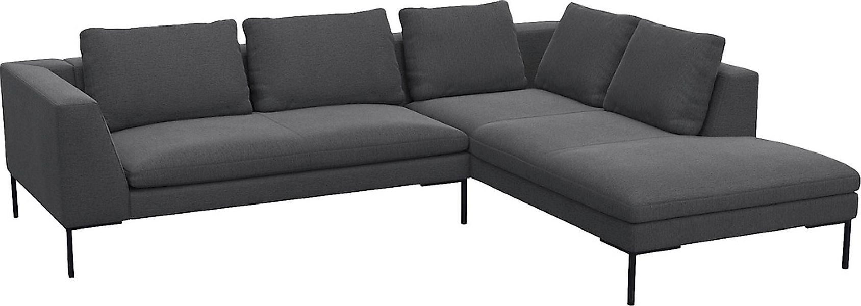 FLEXLUX Ecksofa »Loano, superbequemer Sitzkomfort durch Kaltschaum im Sitz« günstig online kaufen