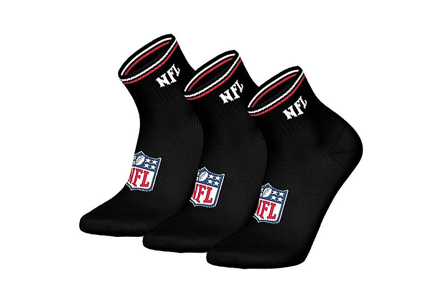 NFL Kurzsocken Unisex Socken 3er Pack Baumwolle (Packung, 3er Pack) günstig online kaufen