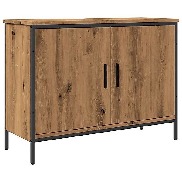 vidaXL Badezimmerspiegelschrank Waschbeckenunterschrank Artisan-Eiche 80x30 günstig online kaufen