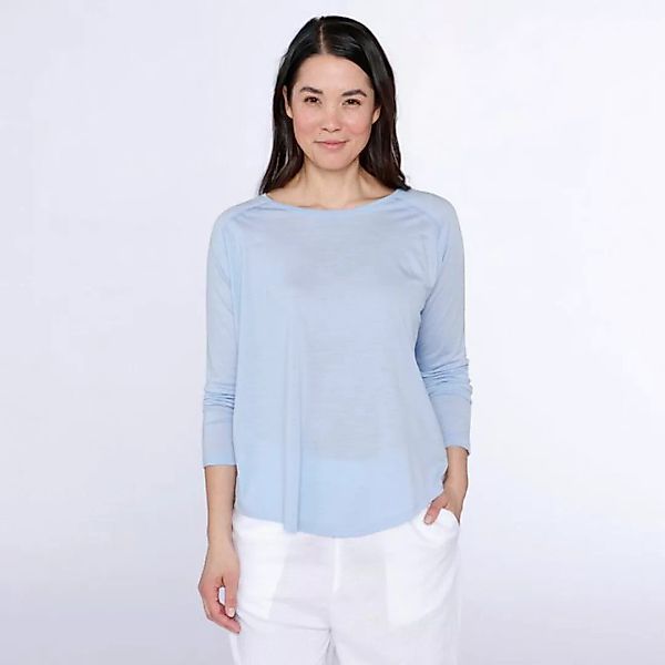 Kaipara - Merino Sportswear Langarmshirt URBAN Merino Raglan Longsleeve Dam günstig online kaufen