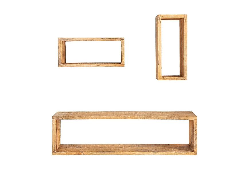 riess-ambiente Wandregal HEMINGWAY 94cm natur, aus Massivholz günstig online kaufen
