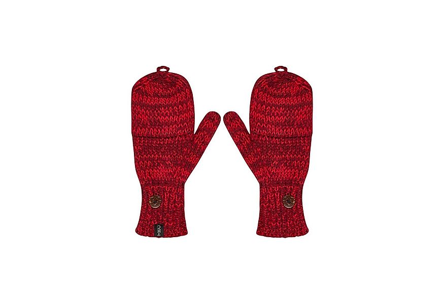 THC Natural Line Strickhandschuhe THC Klapphandschuhe 715 rot (1 Paar, 1-St günstig online kaufen