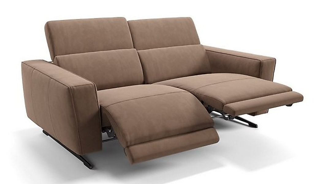 Sofanella 2-Sitzer Stoff ALESSO, Relaxsofa, Designsofa, Designer Couch, Ita günstig online kaufen