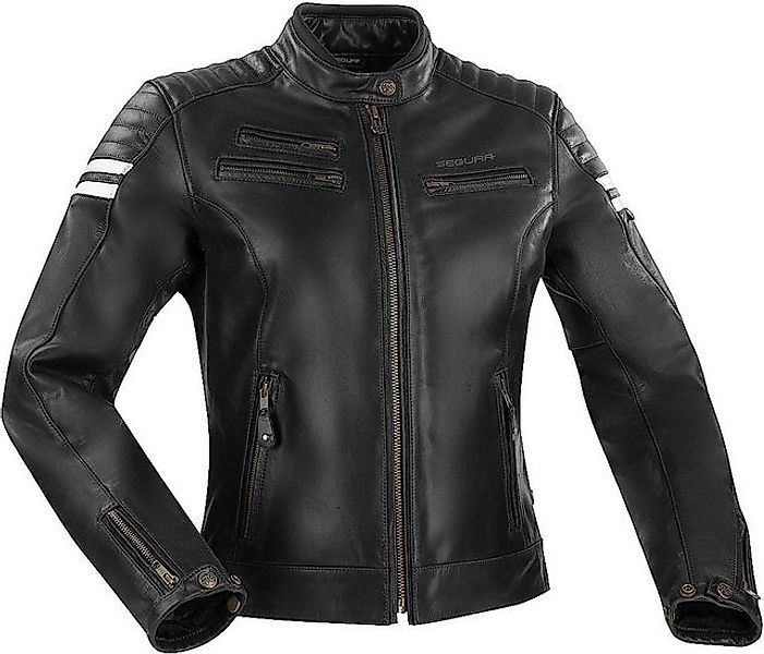 Segura Motorradjacke Funky Damen Motorrad Lederjacke herausnehmbares Innenf günstig online kaufen