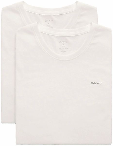 Gant T-Shirt "C-NECK T-SHIRT 2-PACK" 2 Stk. tlg. aus besonders weichem Mate günstig online kaufen