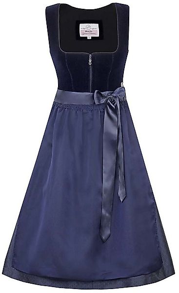 MarJo Dirndl Dirndl Bidingen 65cm Länge nachtblau günstig online kaufen