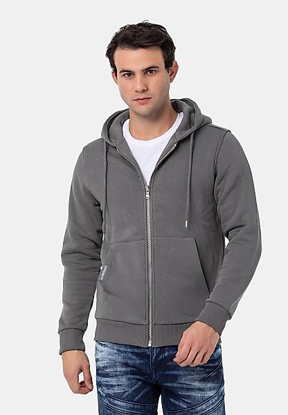 Cipo & Baxx Sweatjacke "Jacken" 1 Stk. mit Kapuze, CL556 günstig online kaufen