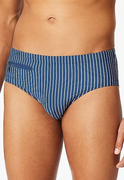 Schiesser Badeslip Aqua mit kleiner RV-Tasche, Bindekordel am Bund, gestrei günstig online kaufen