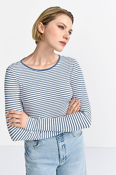 RICHROYAL Langarmshirt Mit Markenlabel am Rücken günstig online kaufen