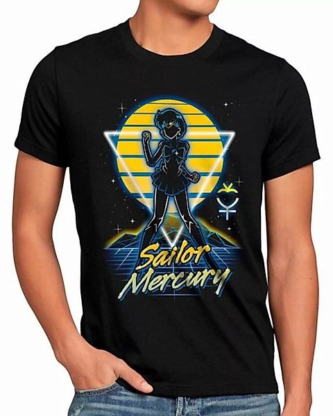 style3 Print-Shirt Herren T-Shirt Sailor Mercury sailor moon anime manga co günstig online kaufen