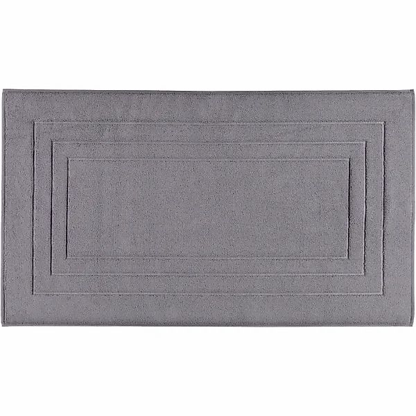 Vossen Badematten Feeling - Farbe: dunkelgrau - 7410 - 67x120 cm günstig online kaufen