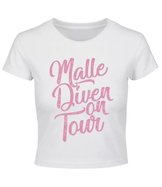 Malle Diven On Tour · Crop T-Shirt günstig online kaufen