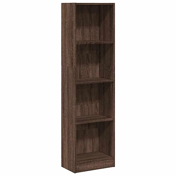 vidaXL Bücherregal Braun Eichen-Optik 40x24x143 cm Holzwerkstoff 857789 günstig online kaufen