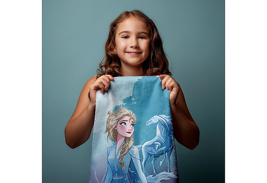 AY!Max Handtücher Elsa Frozen Duschtuch Badetuch Handtuch 70 x 140cm, (1 Du günstig online kaufen