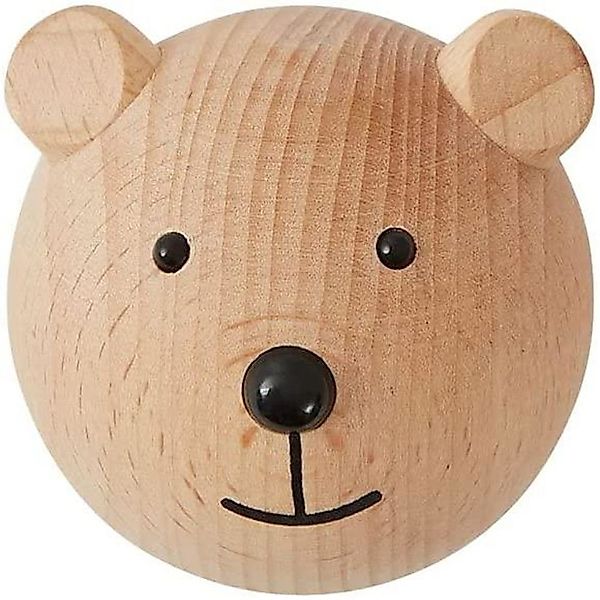 OYOY Wandhaken Bär, Holz Kinderzimmer Gaderobe günstig online kaufen