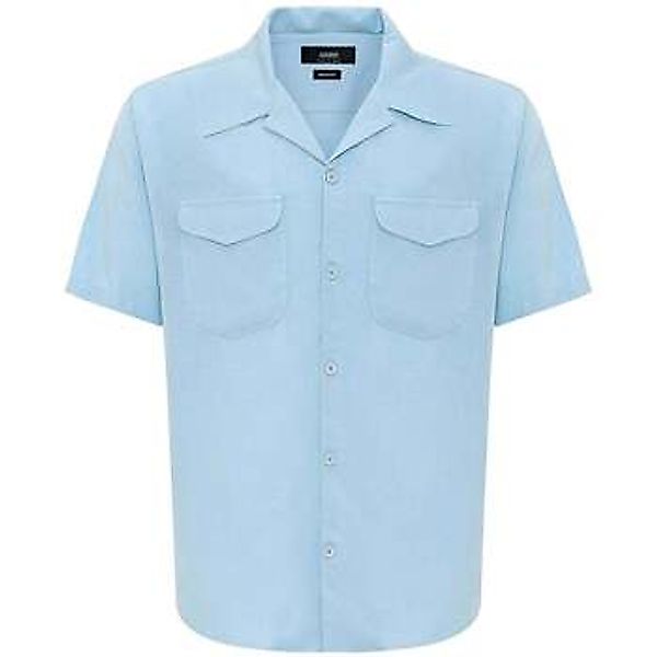 Antioch  Kurzarm Hemdbluse Lapel Collar Shirt günstig online kaufen