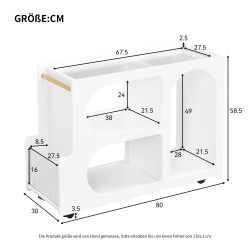 HAUSS SPOLE Couchtisch Vitrine Beistelltisch mit günstig online kaufen