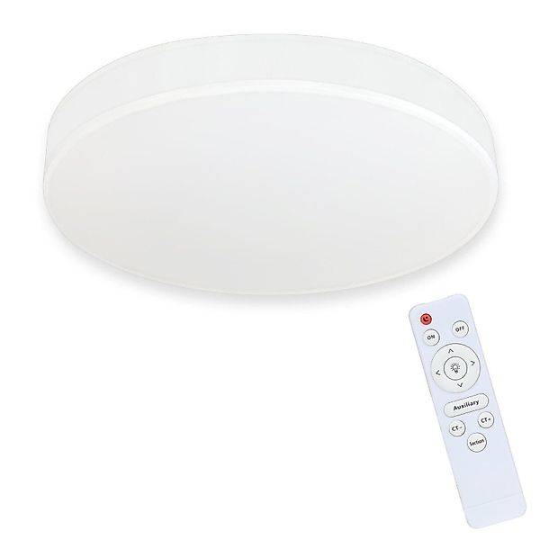 Nettlife LED Deckenleuchte Schlafzimmer Dimmbar Schwarz günstig online kaufen