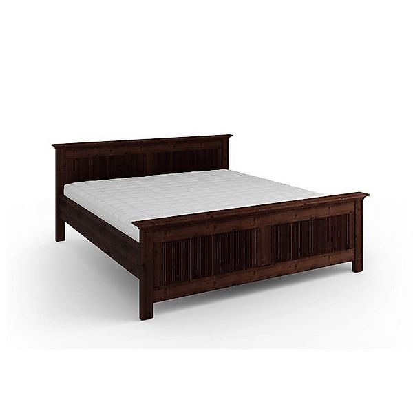 Natur24 Bett Rosalie Bett 180x200 cm Kiefer Massiv Doppelbett Schlafzimmer günstig online kaufen