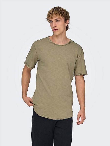 ONLY & SONS T-Shirt ONSBENNE LONGY SS TEE NF 7822 NOOS günstig online kaufen