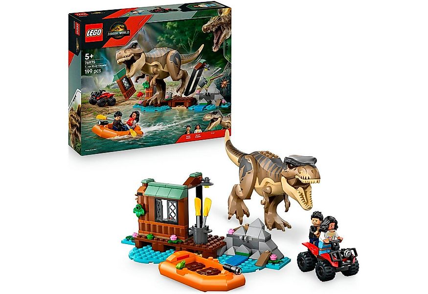 LEGO® Flucht vor dem T.Rex (76975), LEGO Jurassic World Konstruktionsspiels günstig online kaufen