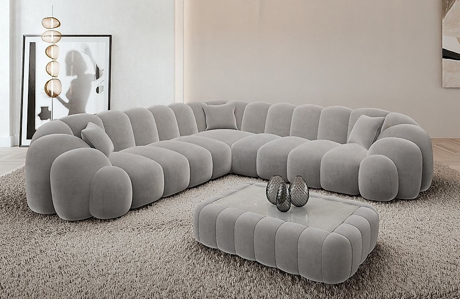 Sofa Dreams Ecksofa Rajada L Form Couch, 4-Sitzer, Design, Eckcouch, Stoffb günstig online kaufen