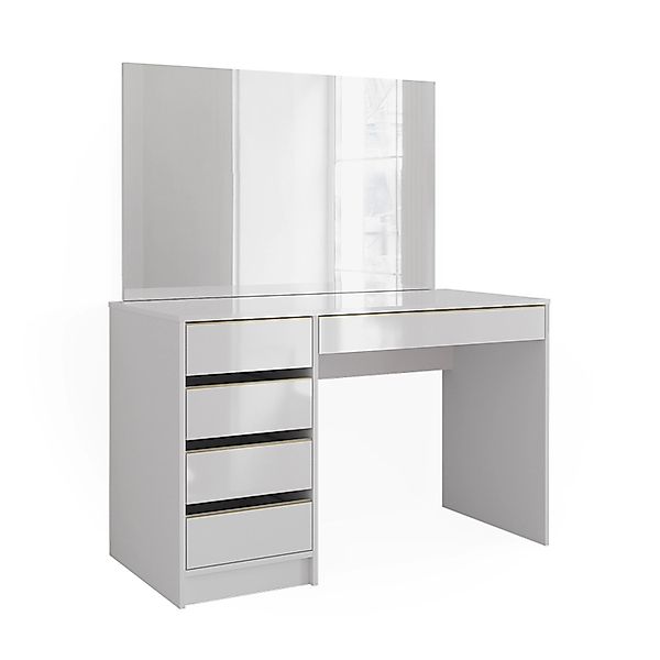 Vicco Schminktisch Sherry, Weiß, 120 cm günstig online kaufen