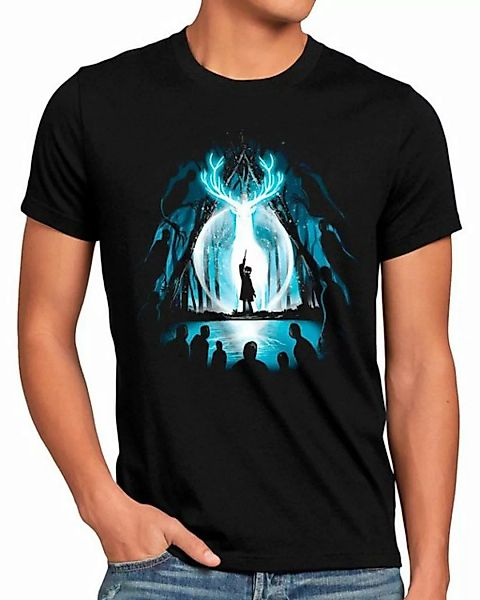 style3 Print-Shirt Herren T-Shirt Shining Light potter harry hogwarts legac günstig online kaufen