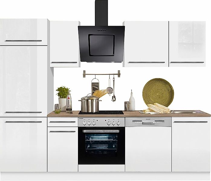 OPTIFIT Küchenzeile "Bern", Breite 270 cm, gedämpfte Türen, wahlweise mit E günstig online kaufen