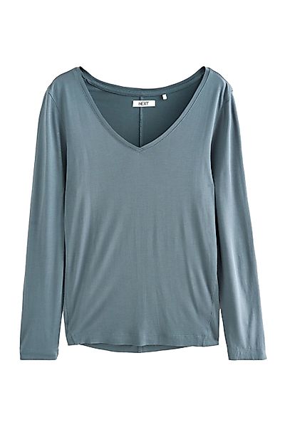 Next Langarmshirt Legeres, langärmeliges T-Shirt mit günstig online kaufen