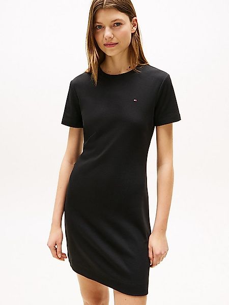 Tommy Hilfiger Shirtkleid NEW CODY STR SLIM SHORT DRS SS mit allover Streif günstig online kaufen