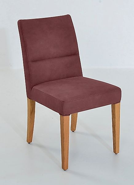 K+W Komfort & Wohnen 4-Fußstuhl "GOBY", Microfaser 785, 4-Fuß-Holzstuhl in günstig online kaufen