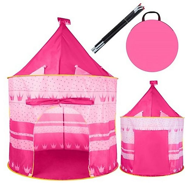 ISO TRADE Spielzelt Kinderzelt Palast Prinzessin (Spar-Set, 4-tlg., Spielze günstig online kaufen