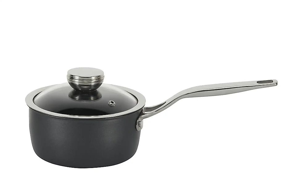 Meisterkoch Kasserolle  LOTUS ¦ schwarz ¦ Carbonstahl ¦ Maße (cm): H: 8  Ø: günstig online kaufen