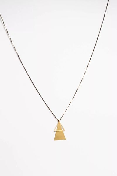 Halskette "Lu" Aus Messing In Gold günstig online kaufen