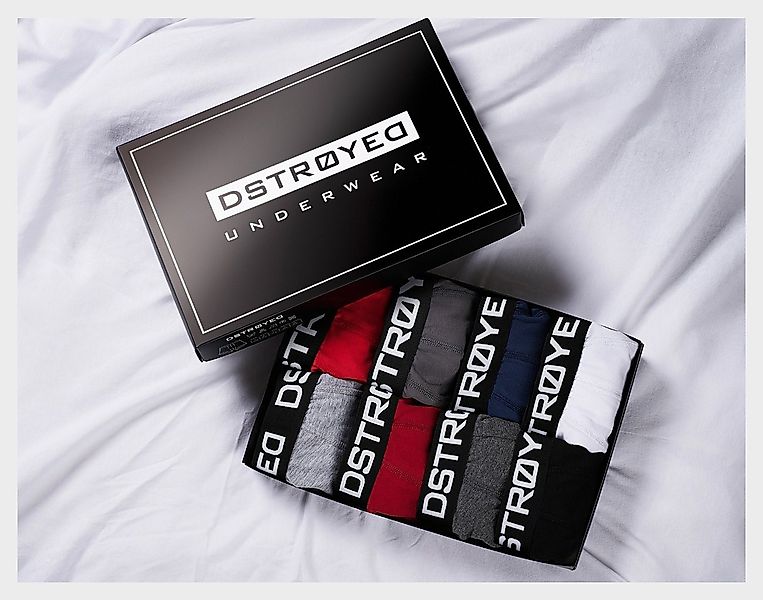 DSTROYED Boxershorts Herren Männer Unterhosen Baumwolle Premium Qualität pe günstig online kaufen