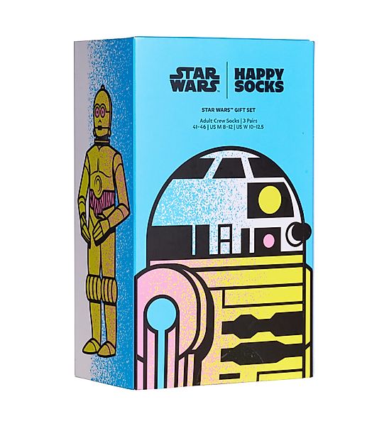 Happy Socks Langsocken 3er Pack, mit kreativen Star Wars-Motiven günstig online kaufen