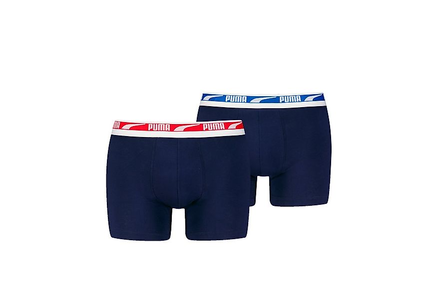 PUMA Boxershorts PUMA MEN EVERYDAY MULTI LOGO BOXERS 2P (2er Pack) Komforta günstig online kaufen