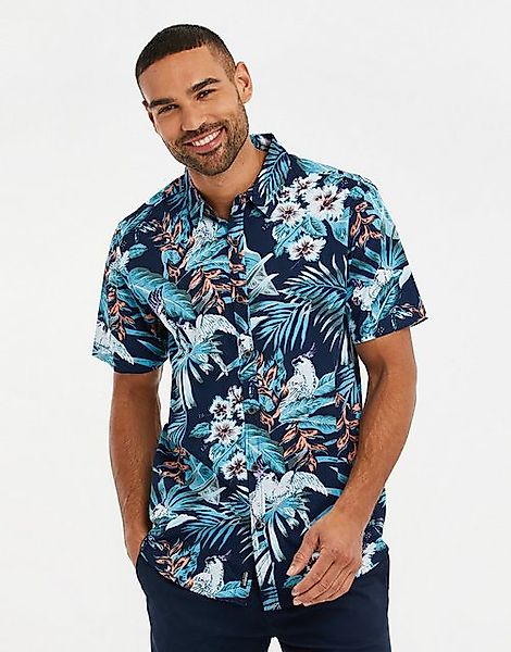 Threadbare Kurzarmhemd THBTropical (1-tlg) Hawaii Muster günstig online kaufen