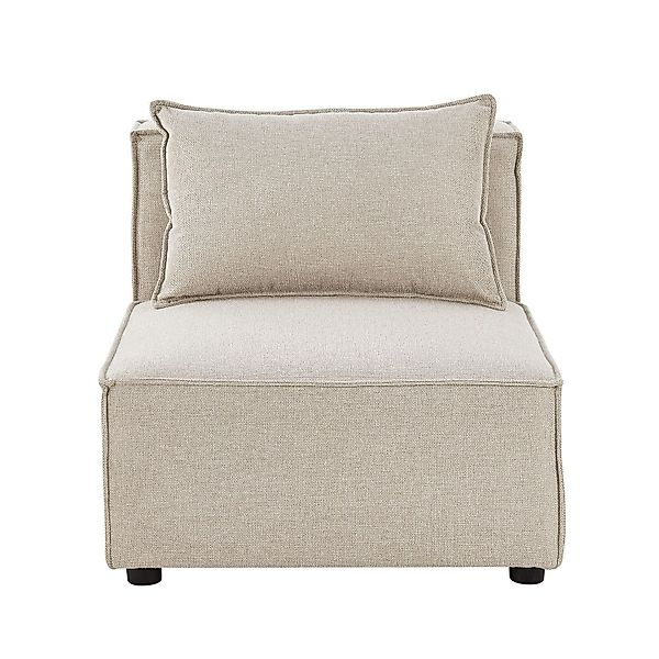 Juskys Sofa Domas, Mittelsofa mit Kissen, günstig online kaufen