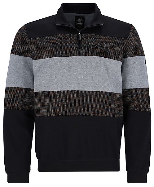Hajo Sweatshirt Herren Troyer Kragen (1-tlg) günstig online kaufen