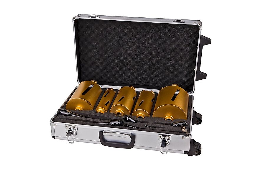 DEMA Bohrkrone HM Bohrkronen Set 11 teilig mit Trolley, 11-tlg. günstig online kaufen