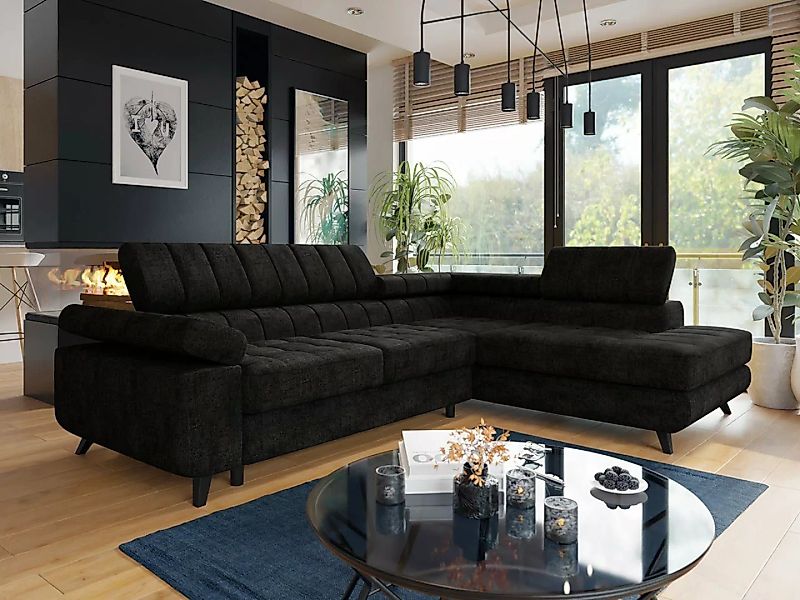 MIRJAN24 Ecksofa Nord Premium, mit Schlaffunktion und Bettkasten, Couch, L- günstig online kaufen